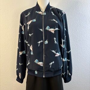 Philosophy Republic Clothing Hummingbird Bomber Jacket – Size S